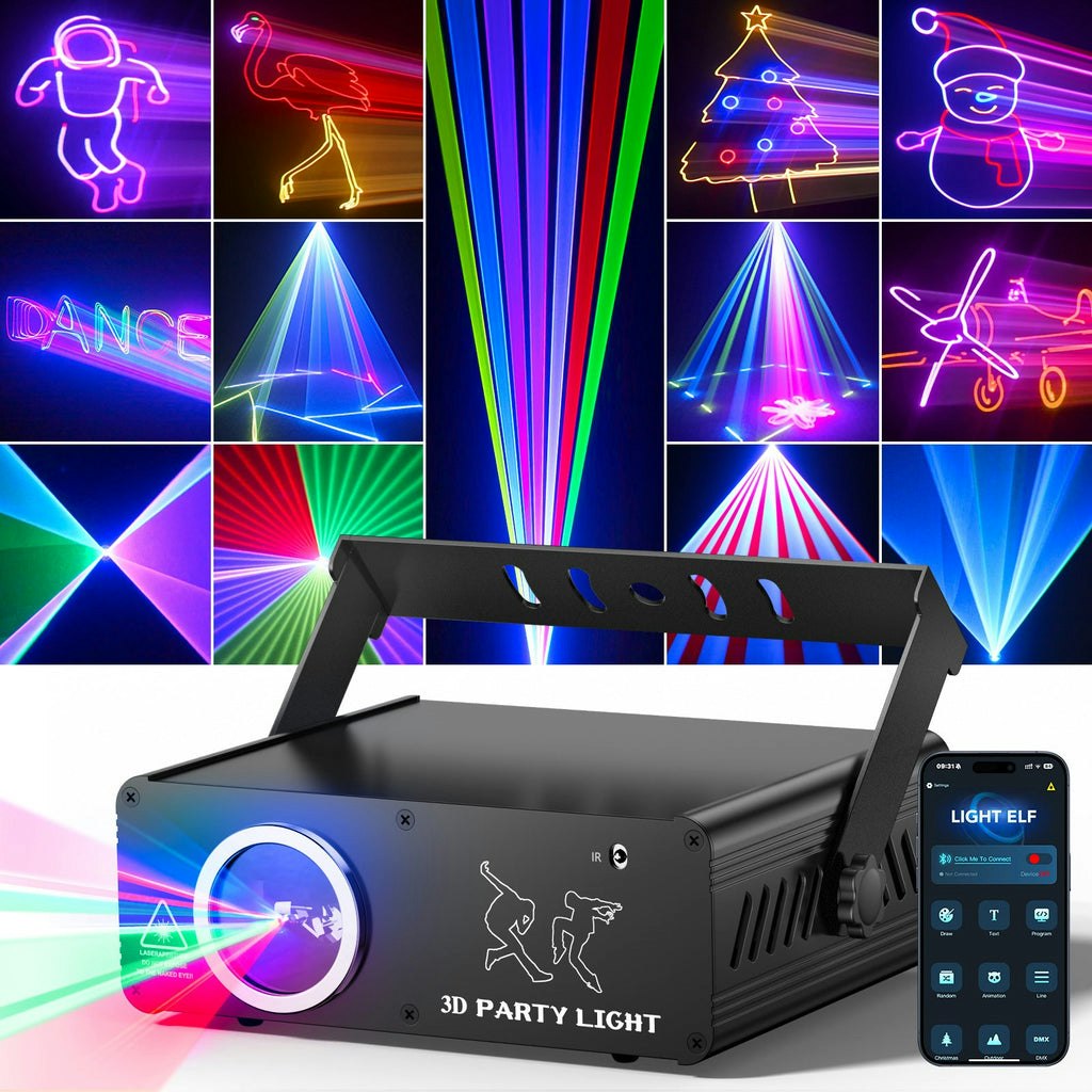 KeoBin App-Controlled 3D Animation Party Light: $144 KeoBin App-Controlled 3D Animation Party Light: $144