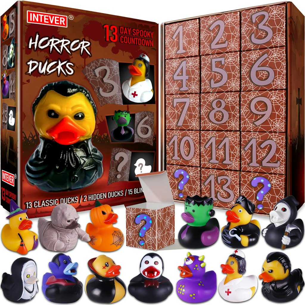 Intever Horror Rubber Duck Advent Calendar: $13 Intever Horror Rubber Duck Advent Calendar: $13