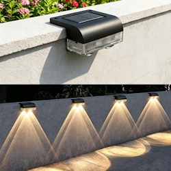 Solar Post Cap Light 12-Pack for $16 + free shipping w/ Prime