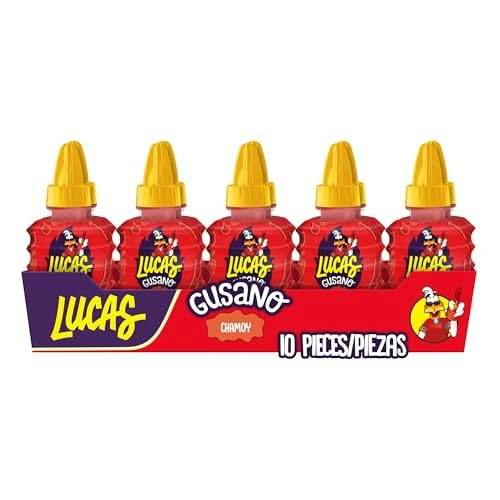 Lucas Gusano Chamoy Liquid Candy 10-Pack: $4.31 Lucas Gusano Chamoy Liquid Candy 10-Pack: $4.31
