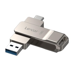 Lexar D40E 128GB Dual USB 3.2 Type-C Jump Drive for $27 + free shipping w/ Prime