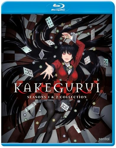 Kakegurui Season 1 & 2 Complete Collection Blu-ray: $40.99