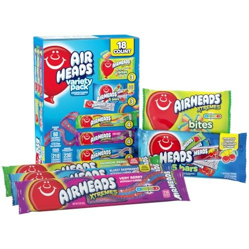 Airheads Variety Pack 18-Count: $16.53 Airheads Variety Pack 18-Count: $16.53