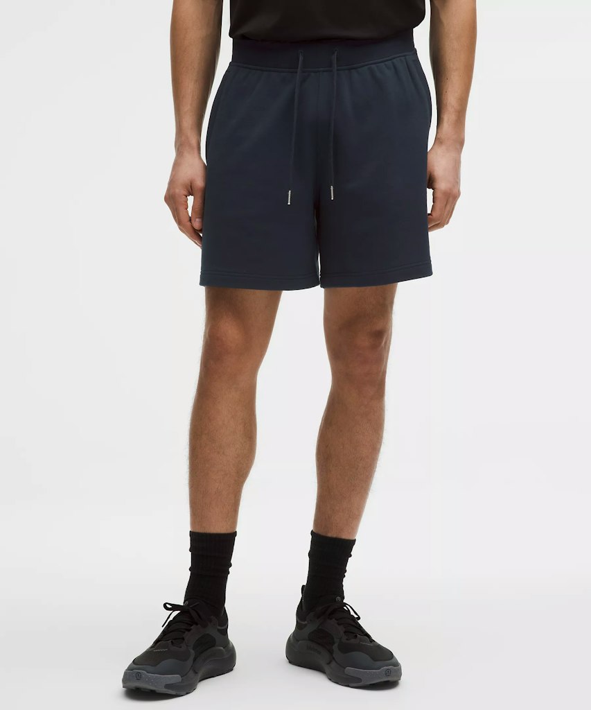 lululemon Men's 6" French Terry Short: $39