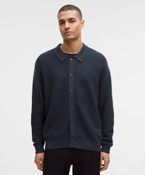 lululemon Men's Cotton-Blend Knit Collared Cardigan for $59 + free shipping