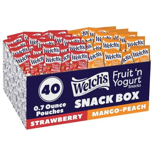 Welch's Fruit 'n Yogurt Snacks 40-Count Variety Pack: $12.69
