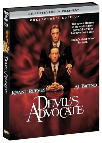 The Devil's Advocate Collector's Edition 4K Ultra HD and Blu-ray: $21.49