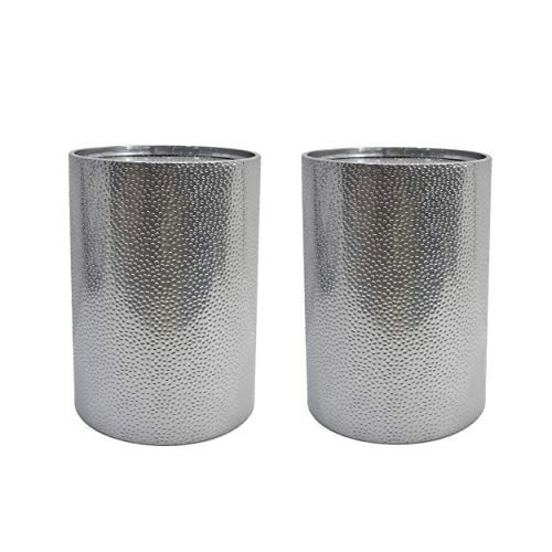 Christopher Knight Home Kaylee Round Hammered Iron Accent Table 2-Pack: $121.49