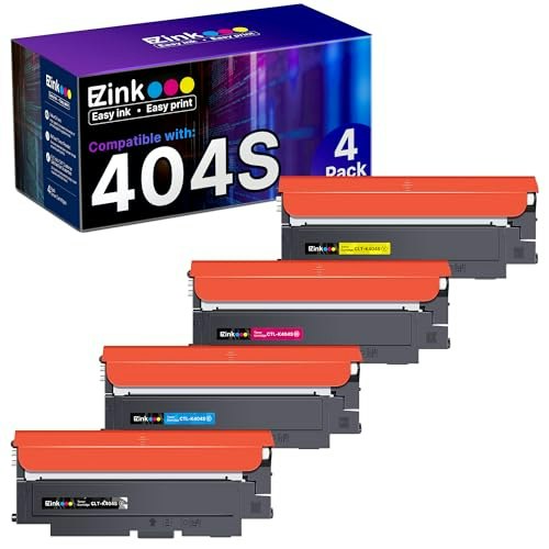 E-Z Ink CLT-404S Toner Cartridge 4-Pack: $59.99 E-Z Ink CLT-404S Toner Cartridge 4-Pack: $59.99