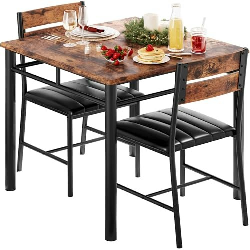 Ironck 3-Piece Dining Table Set: $114.03 Ironck 3-Piece Dining Table Set: $114.03