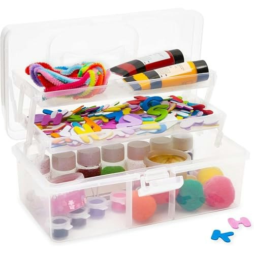 Bright Creations Kids Craft Storage Box with Removable Tray: $17.82 Bright Creations Kids Craft Storage Box with Removable Tray: $17.82
