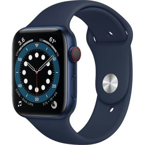 Refurb Apple Watch Series 6 44mm GPS + Cellular 32GB Smartwatch: $99