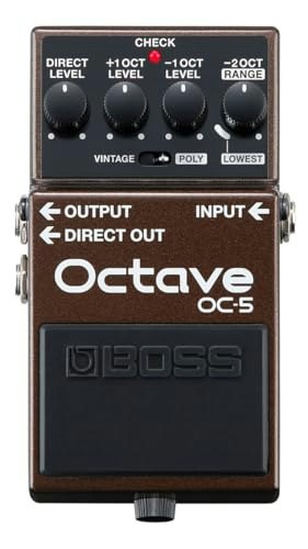 Boss OC-5 Octave Guitar and Bass Effect Pedal: $148.49