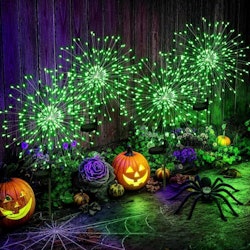 Pevoros Solar Halloween Firework Garden Lights 4-Pack for $13 + free shipping w/ Prime