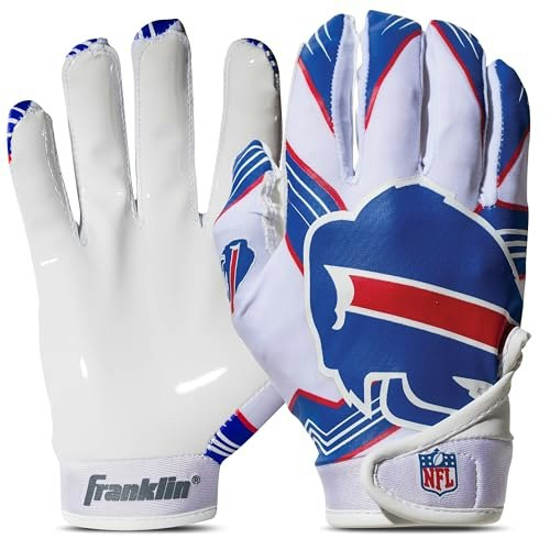 Franklin Sports NFL Buffalo Bills Youth Football Receiver Gloves: $19.73