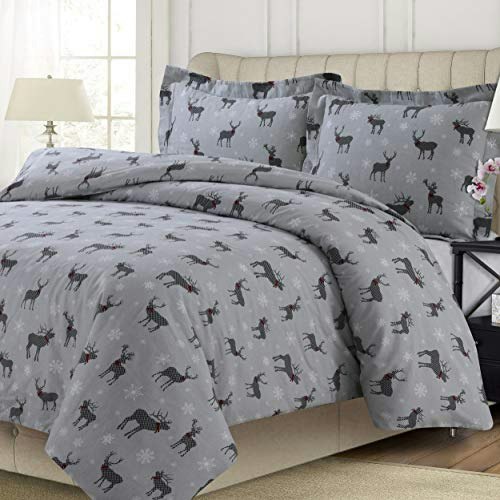Tribeca Living Checkered Buck King Duvet Set: $60.99 Tribeca Living Checkered Buck King Duvet Set: $60.99
