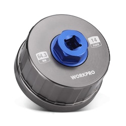 WorkPro 64mm 14-Flute Aluminum Oil Filter Wrench for $21 + free shipping w/ Prime