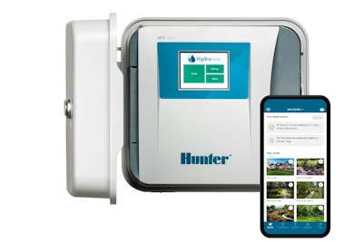 Hunter HPC400 4 Zone WiFi Smart Sprinkler Controller for $159 + free shipping