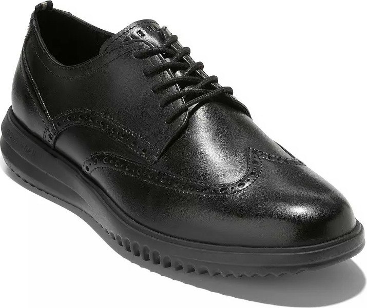 Cole Haan Men's Grand+ Wingtip Men's Leather Oxford Shoes: $68