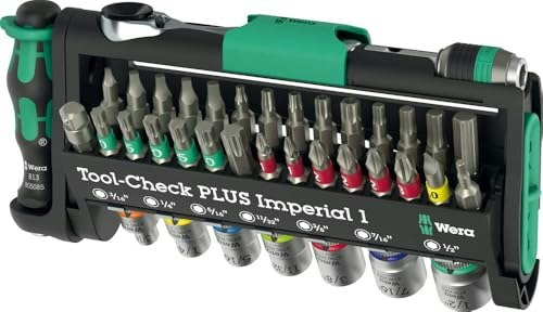 Wera Tool-Check Plus 39-Piece Imperial Bit and Socket Set: $91.18