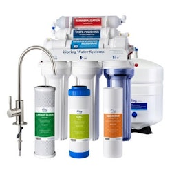 iSpring 6-Stage Alkaline Reverse Osmosis Water Filtration System and Faucet for $150 + free shipping