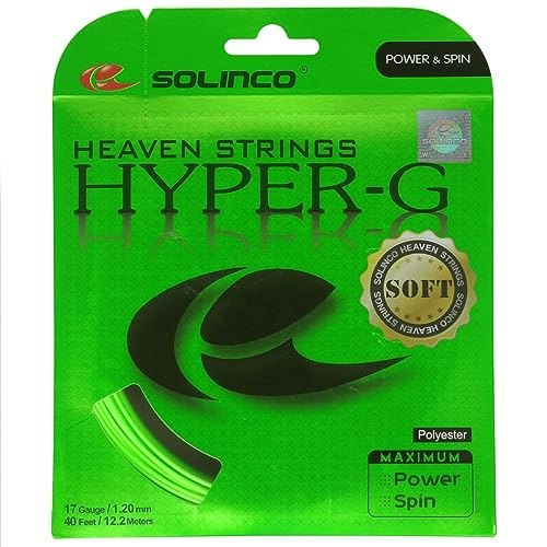 Solinco Hyper-G Soft Tennis String Set 17-Gauge: $12.99 Solinco Hyper-G Soft Tennis String Set 17-Gauge: $12.99