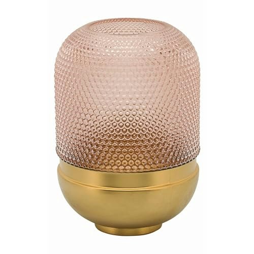11-Inch Pink Glass Vase: $27.63