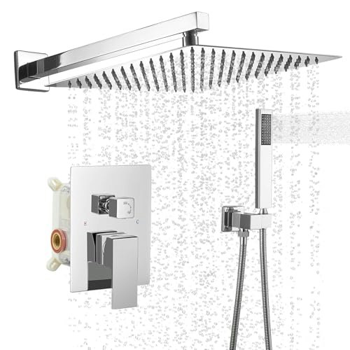BWE 10-Inch Wall-Mounted Shower System: $152.99 BWE 10-Inch Wall-Mounted Shower System: $152.99