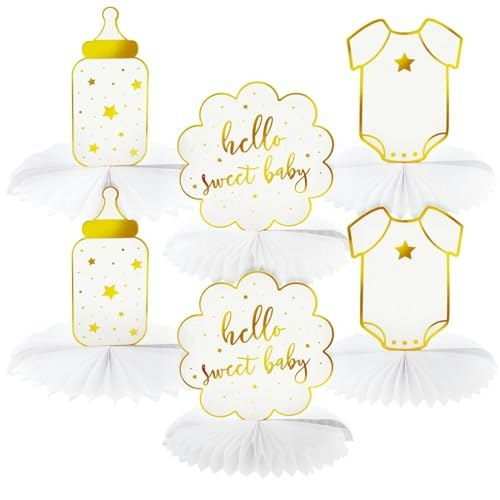 Sparkle and Bash 12-Piece Baby Shower Honeycomb Decoration Set: $9.98 Sparkle and Bash 12-Piece Baby Shower Honeycomb Decoration Set: $9.98