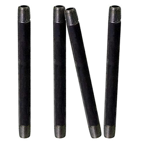 SupplyGiant 1/8" x 12" Malleable Steel Pipe Nipples 4-Pack: $14.15 SupplyGiant 1/8" x 12" Malleable Steel Pipe Nipples 4-Pack: $14.15