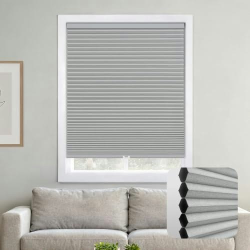 Dez Furnishings 70" x 48" Cordless Blackout Cellular Shade: $98.04 Dez Furnishings 70" x 48" Cordless Blackout Cellular Shade: $98.04