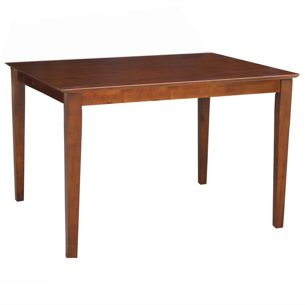 International Concepts 30" x 48" Solid Wood Dining Table: $343.99 International Concepts 30" x 48" Solid Wood Dining Table: $343.99