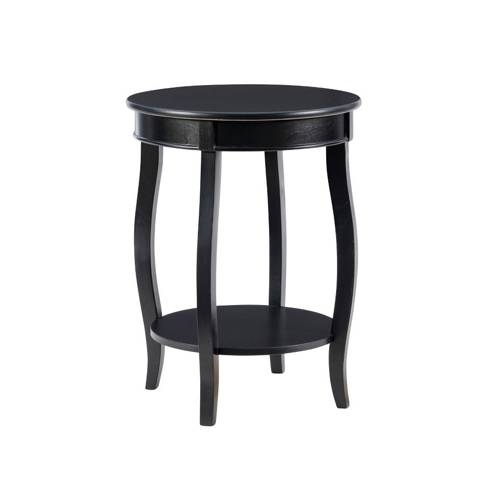 Powell 18-inch Lindsay Traditional Round Wood Accent Table: $89.99 Powell 18-inch Lindsay Traditional Round Wood Accent Table: $89.99
