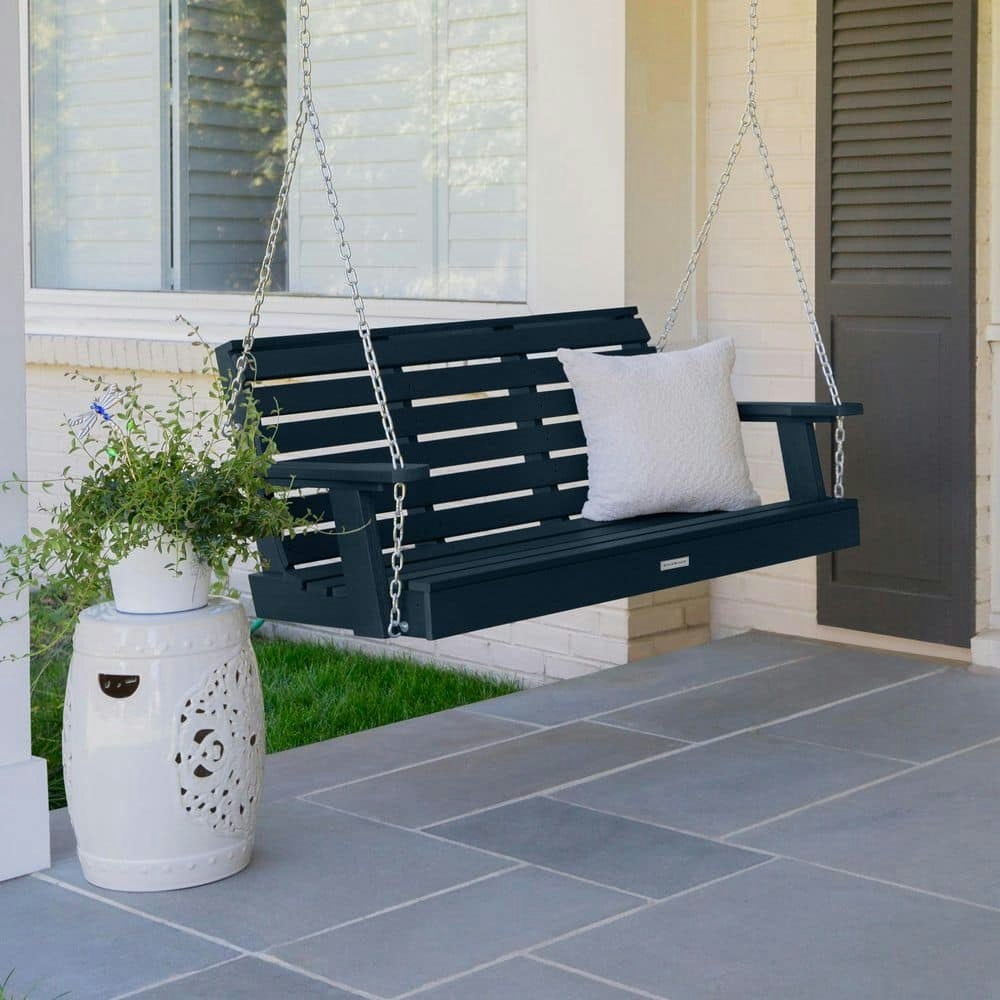 Weatherly 48-inch 2-Person Recycled Plastic Porch Swing: $363.22 Weatherly 48-inch 2-Person Recycled Plastic Porch Swing: $363.22