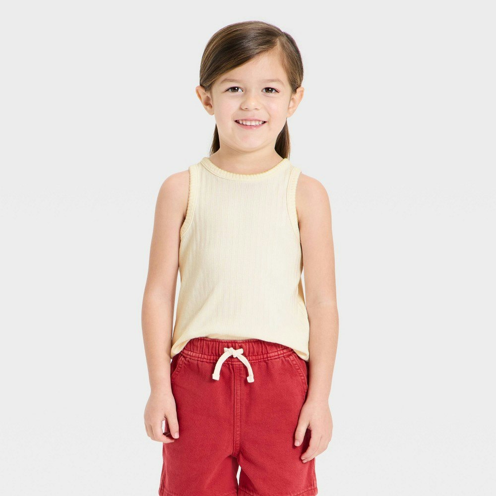 Cat & Jack Toddler Girls' Ribbed Tank Top: $5.10 Cat & Jack Toddler Girls' Ribbed Tank Top: $5.10