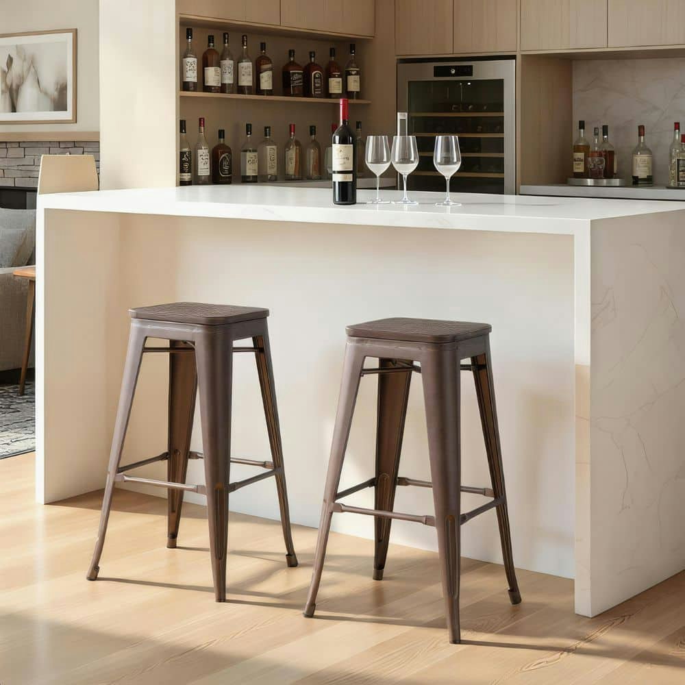 Oregon 30-inch Bar Stool 2-Pack: $169.88