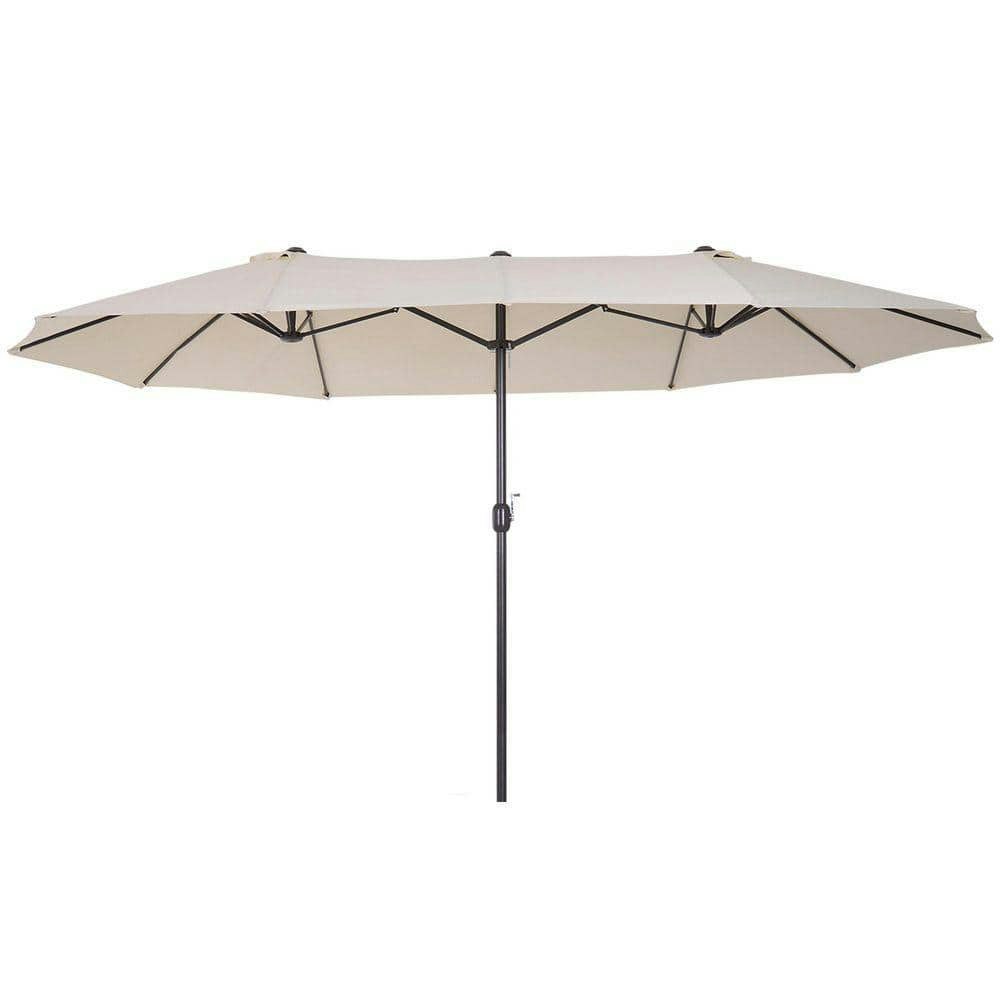 15-Foot Steel Push-Up Patio Umbrella: $287.95 15-Foot Steel Push-Up Patio Umbrella: $287.95