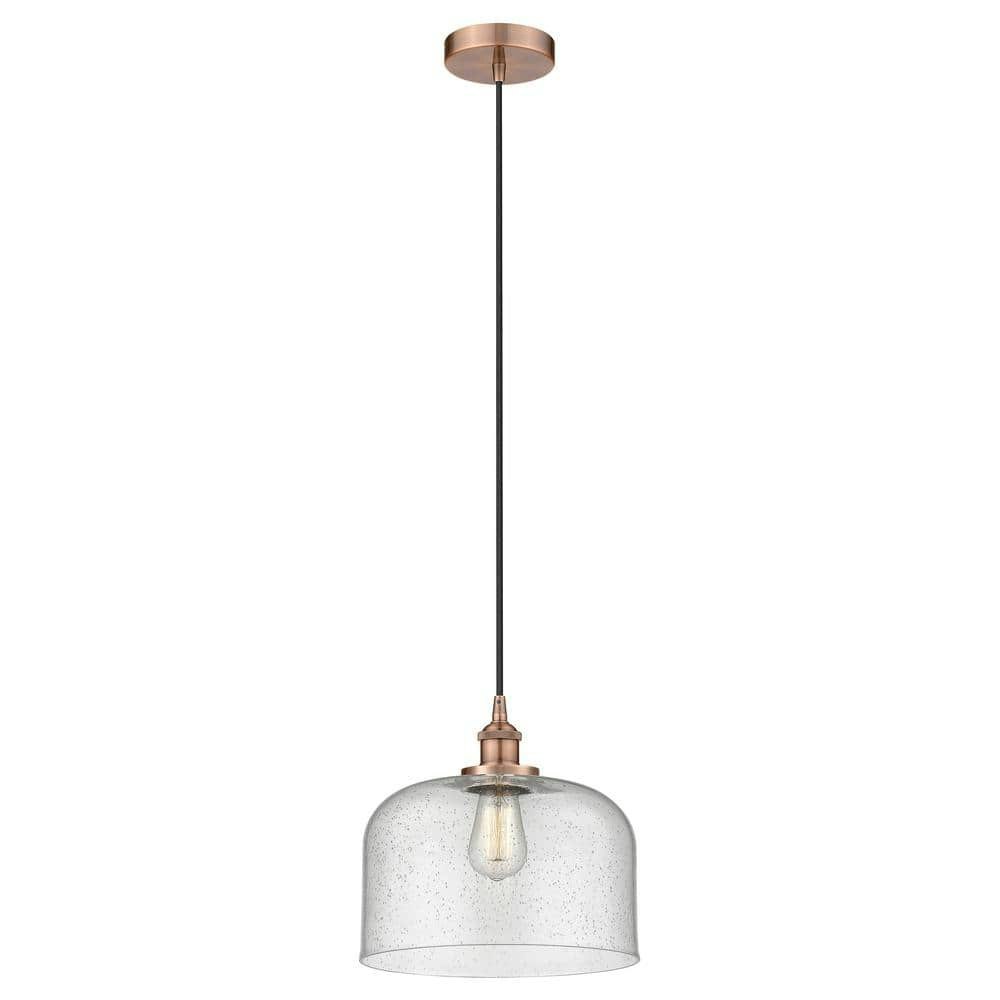 Bell 60-Watt 1-Light Antique Copper Mini Pendant Light: $165.65 Bell 60-Watt 1-Light Antique Copper Mini Pendant Light: $165.65