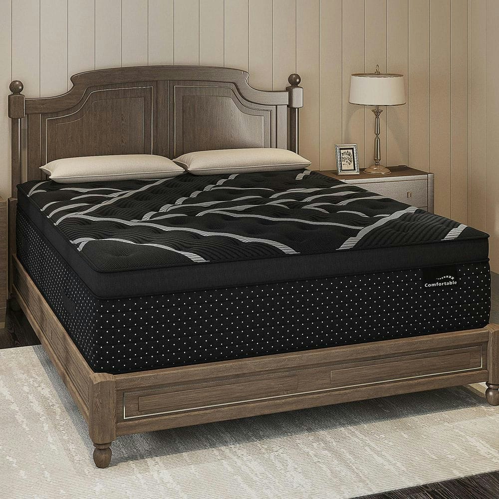 12-Inch Twin Medium Firm Memory Foam Hybrid Euro Top Mattress: $155