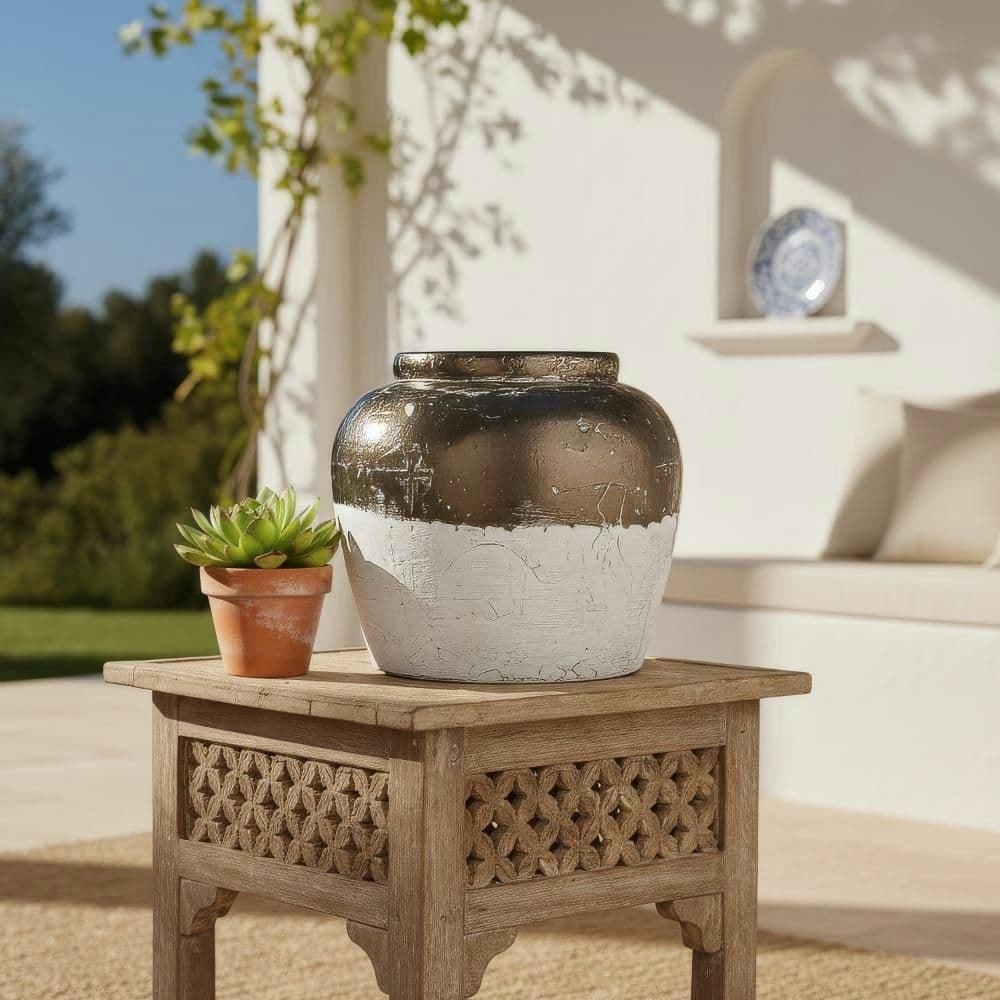 11.2-inch Terracotta Urn Decorative Vase: $227.86 11.2-inch Terracotta Urn Decorative Vase: $227.86