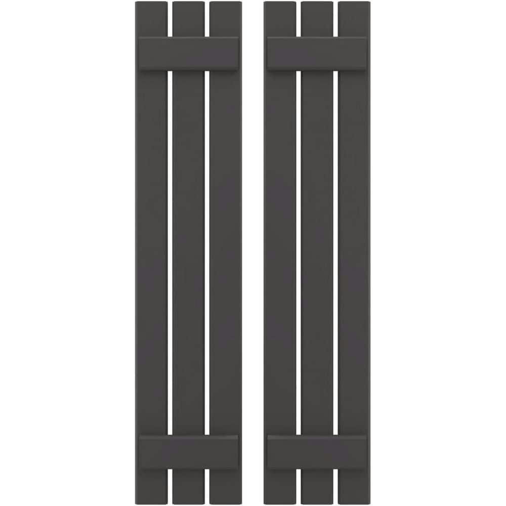 Americraft 11.5" x 31" Wood Board and Batten Shutters: $214.88 Americraft 11.5" x 31" Wood Board and Batten Shutters: $214.88