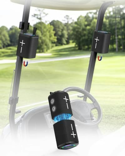 Boyisen 2-in-1 Split Magnetic Portable Bluetooth Golf Cart Speaker: $49.29 Boyisen 2-in-1 Split Magnetic Portable Bluetooth Golf Cart Speaker: $49.29