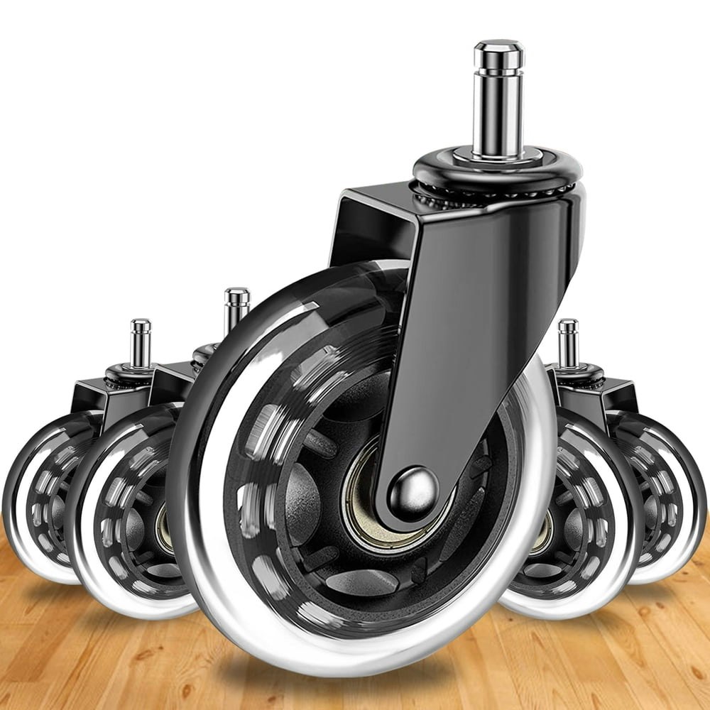 Soontrans Heavy Duty Rollerblade Office Chair Wheels 5-Pack: $16.99 Soontrans Heavy Duty Rollerblade Office Chair Wheels 5-Pack: $16.99