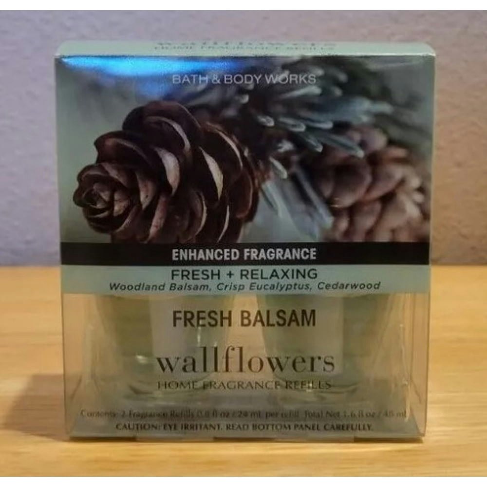 Bath and Body Works Fresh Balsam Wallflowers Refill 2-Pack: $12.38 Bath and Body Works Fresh Balsam Wallflowers Refill 2-Pack: $12.38
