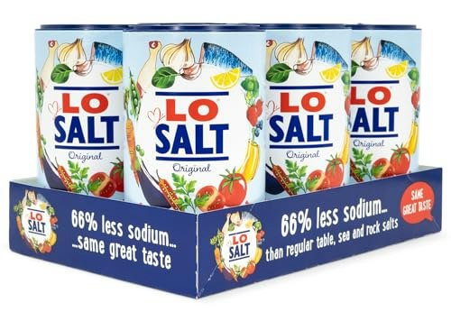 LoSalt Reduced Sodium Salt 350g Tub 6-Pack: $33 LoSalt Reduced Sodium Salt 350g Tub 6-Pack: $33