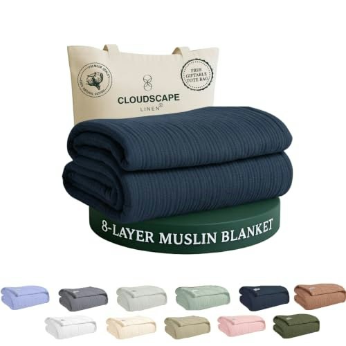 Cloudscape 8-Layer Cotton Muslin Blanket: $92.68 Cloudscape 8-Layer Cotton Muslin Blanket: $92.68