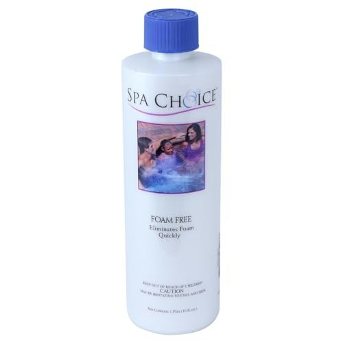 SpaChoice 1-Pint Premium Foam Free Hot Tub Anti-Foam: $7.97 SpaChoice 1-Pint Premium Foam Free Hot Tub Anti-Foam: $7.97