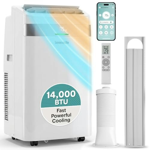 SereneLife 14,000 BTU Portable Air Conditioner and Heater: $367.99 SereneLife 14,000 BTU Portable Air Conditioner and Heater: $367.99