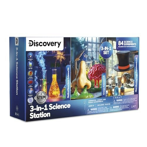 Discovery 3-in-1 Science Station 84-Experiment STEM Kit: $67.01 Discovery 3-in-1 Science Station 84-Experiment STEM Kit: $67.01