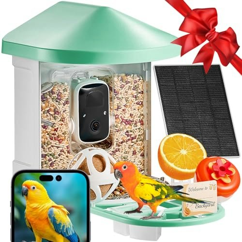 Vevor 2K Smart Solar-Powered Bird Feeder Camera: $51.21 Vevor 2K Smart Solar-Powered Bird Feeder Camera: $51.21